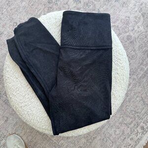 ATHLETA Elation Garment Dye 7/8 Tight Legging Dark Gray | Small